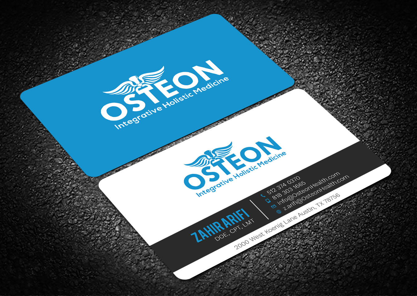 Business Card Design by Tripti Ranjan Gain for Axis Health | Design #16900909