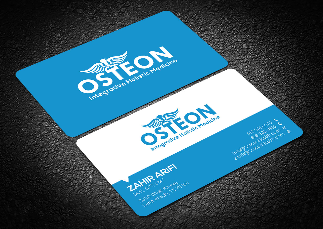 Business Card Design by Tripti Ranjan Gain for Axis Health | Design #16900915