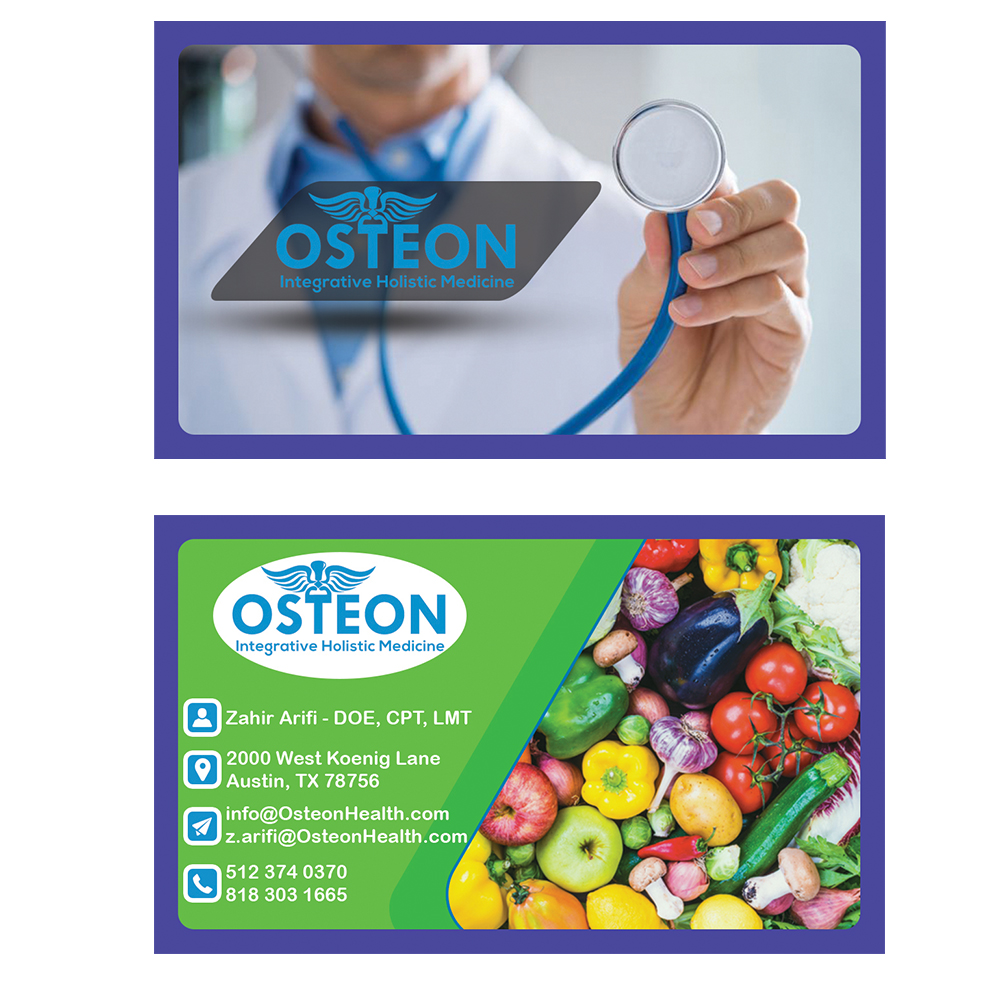 Visitenkarten-Design von JH13 für Axis Health | Design #16927402