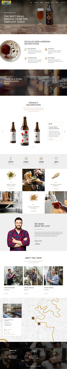 Web Design by rayhansumon for Blarney Stone Wine & Spirits | Design: #16921130