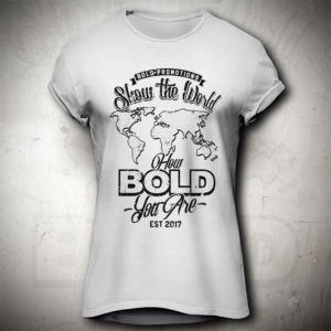 Bold Design For TShirts | T-shirt Design by Jonya