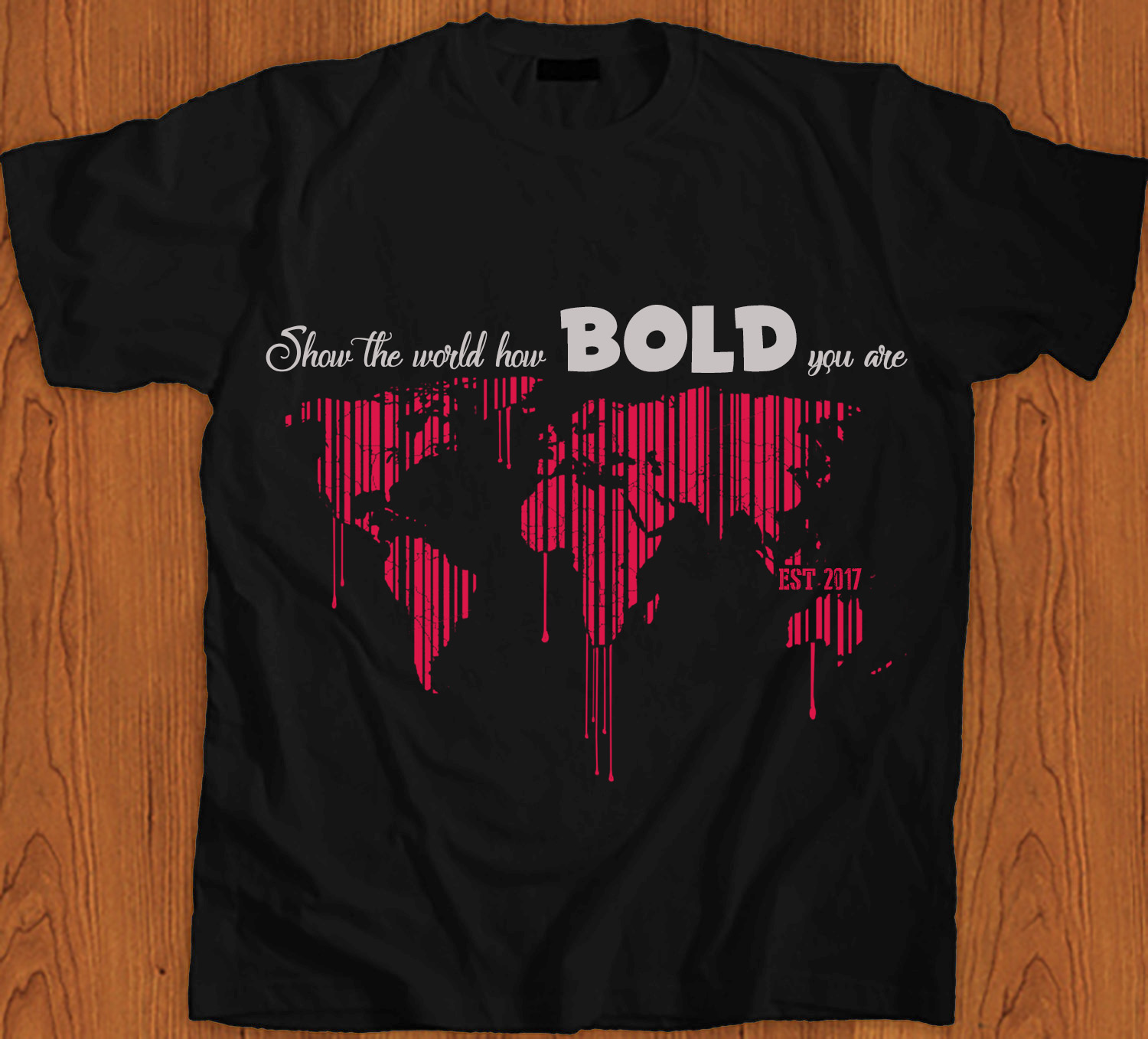 T-Shirt-Design von creative gravity für Bold Promotions | Design #16985987
