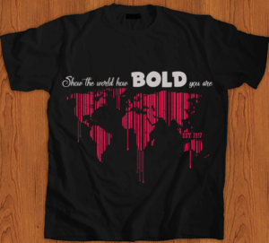 T-Shirt-Design von creative gravity für Bold Promotions | Design: #16985987