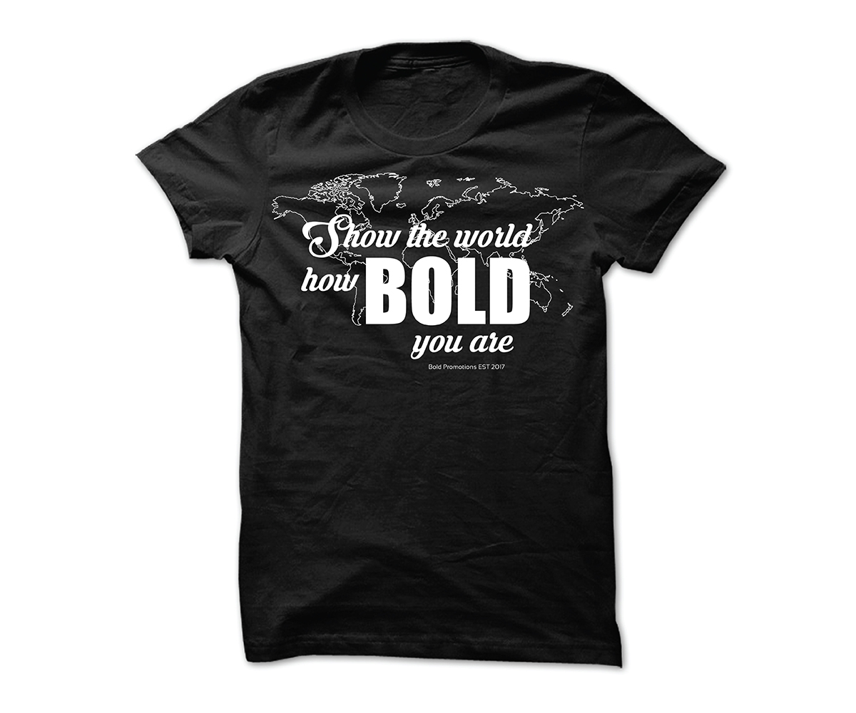 T-Shirt-Design von duskpro79 für Bold Promotions | Design #16957587