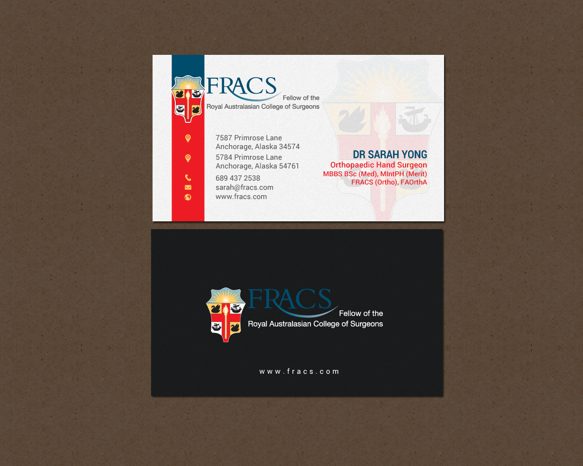 Business Card Design by chandrayaan.creative for this project | Design #16911814