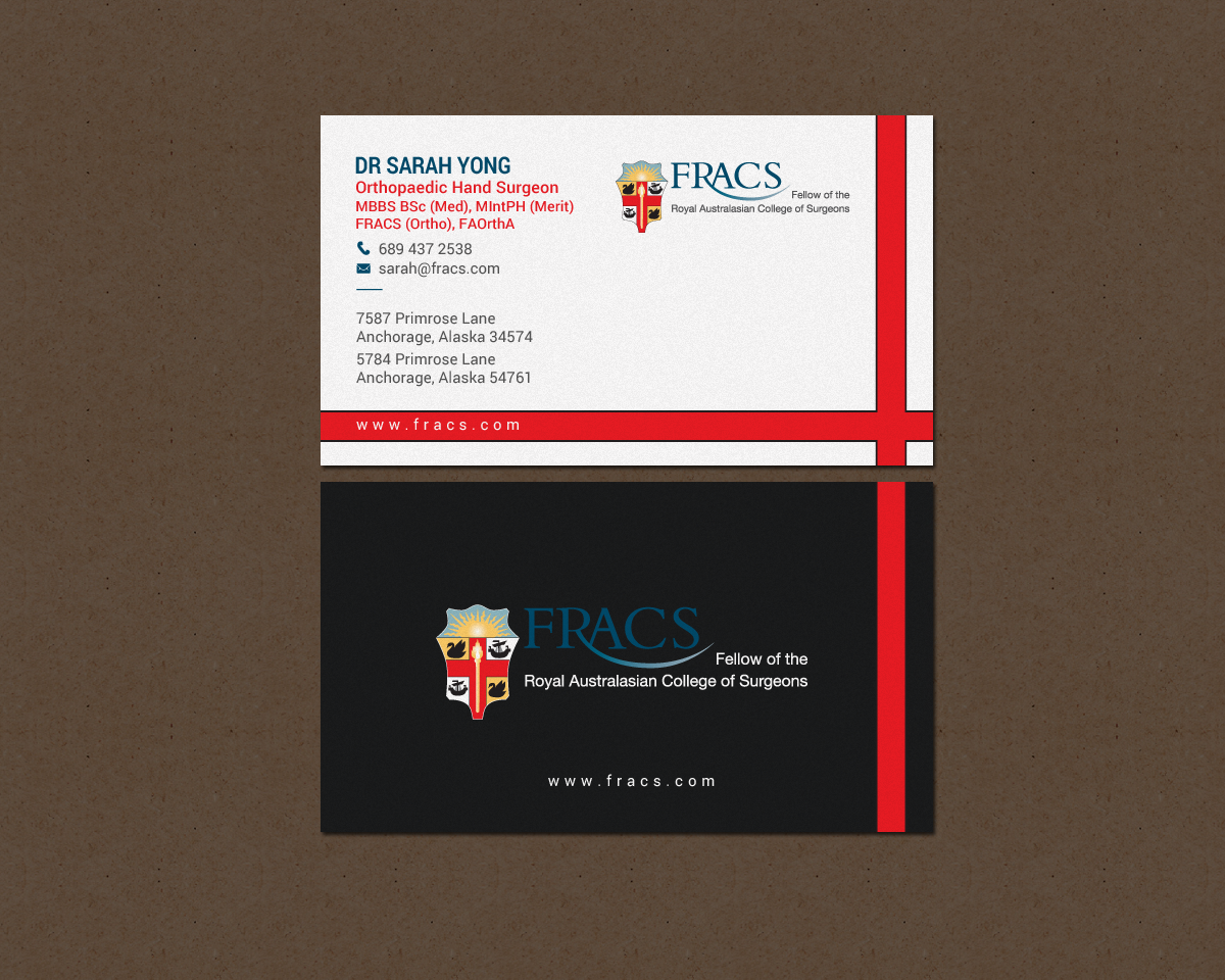 Business Card Design by chandrayaan.creative for this project | Design #16911976