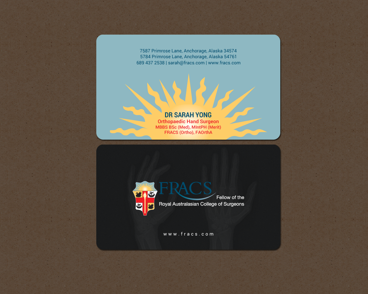 Business Card Design by chandrayaan.creative for this project | Design #16911977