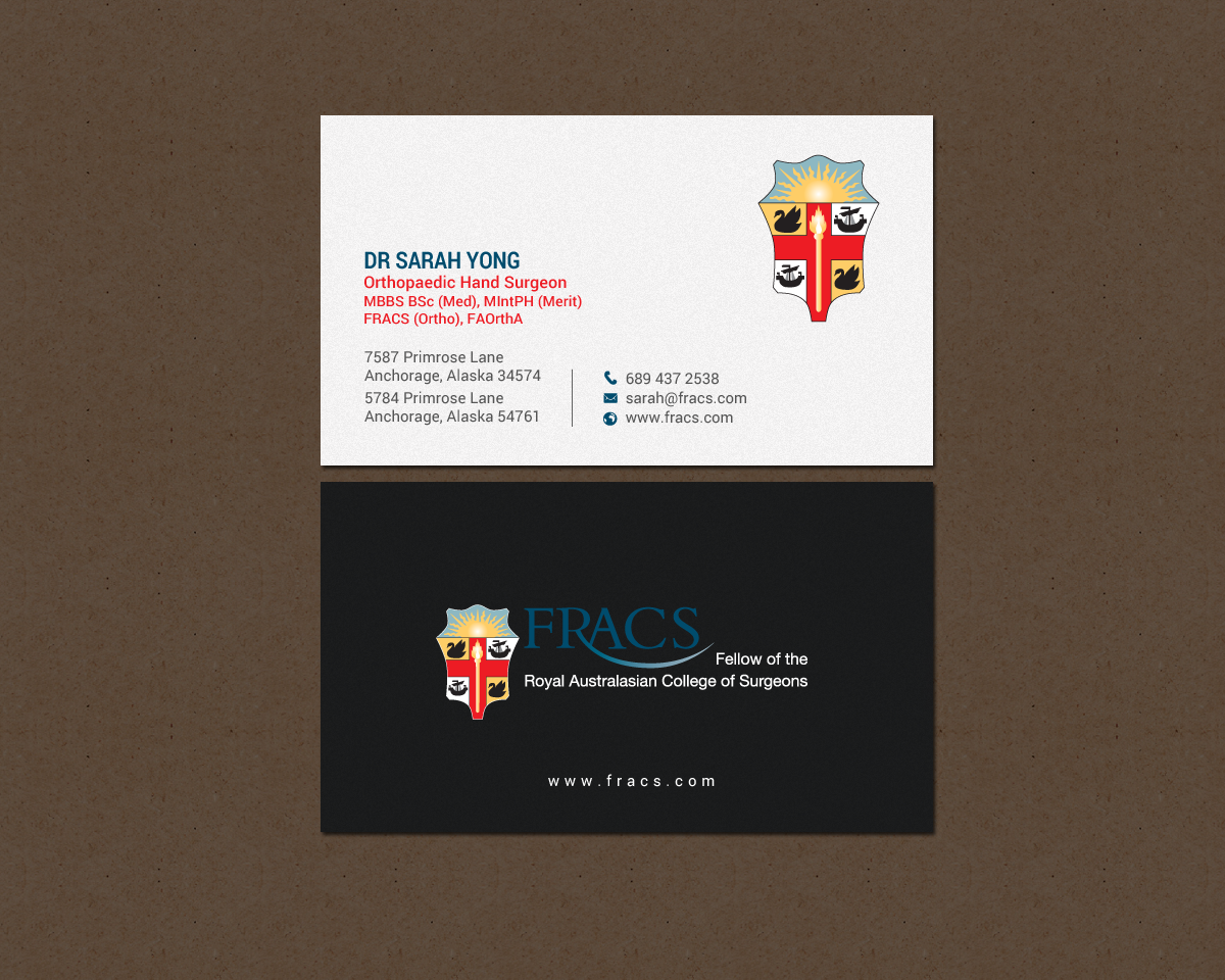 Business Card Design by chandrayaan.creative for this project | Design #16911978