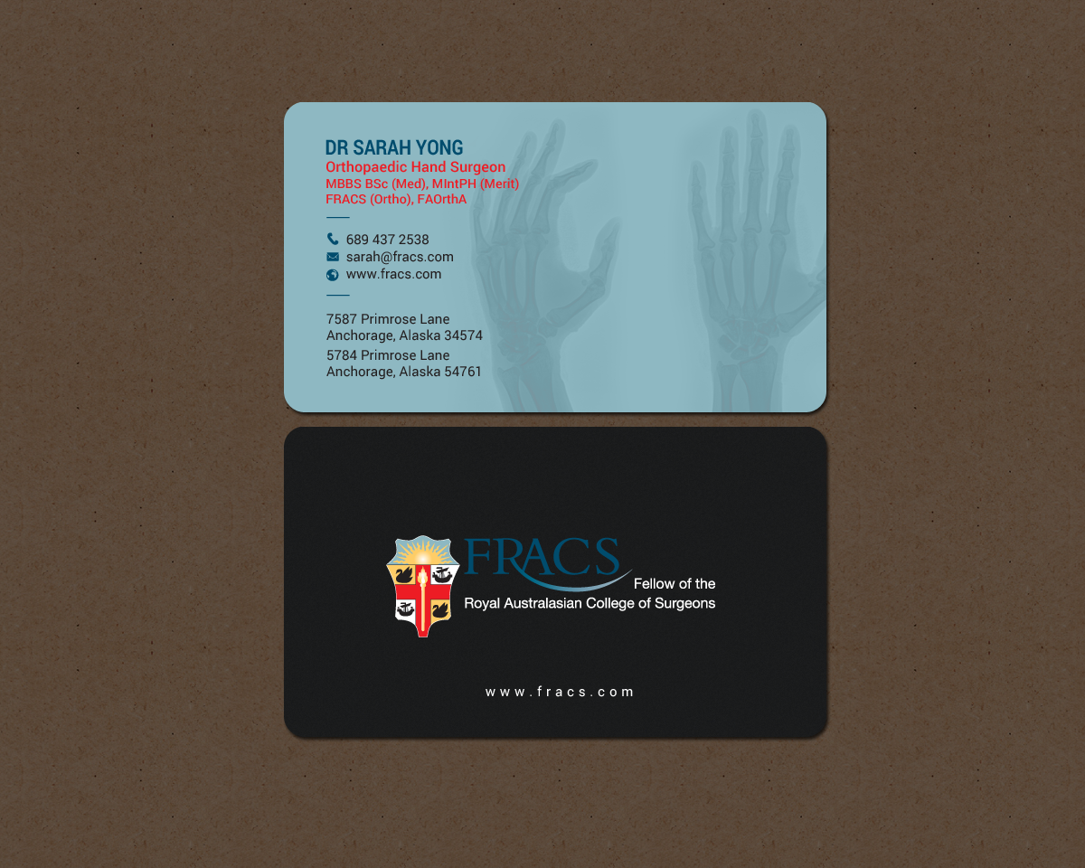 Visitenkarten-Design von chandrayaan.creative für dieses Projekt | Design #16911979