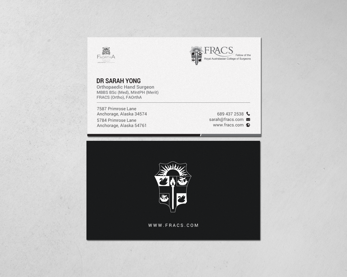 Business Card Design by chandrayaan.creative for this project | Design #16934305
