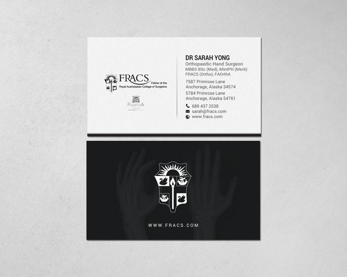 Business Card Design by chandrayaan.creative for this project | Design #16934307