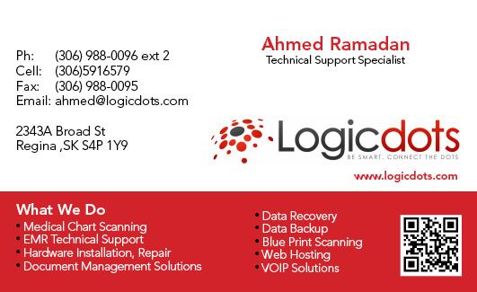 Business Card Design by debw for Logicdots  Solutions | Design #2684410