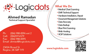 Business Card Design by debw for Logicdots  Solutions | Design #2712717