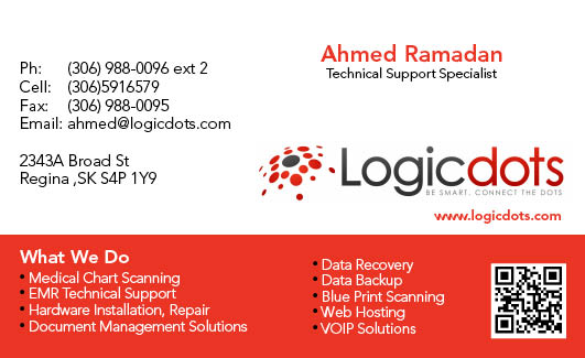 Business Card Design by debw for Logicdots  Solutions | Design #2712720