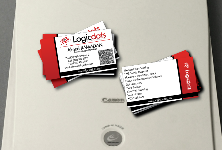 Business Card Design by TedAtkinson for Logicdots  Solutions | Design #2688038