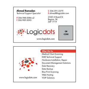 Business Card Design by jjstahl3 for Logicdots  Solutions | Design #2684044