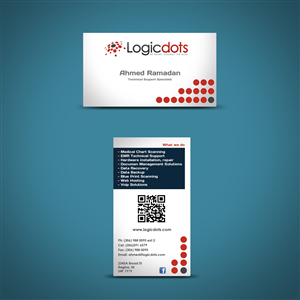 Business Card Design by BOXagency for Logicdots  Solutions | Design #2759996