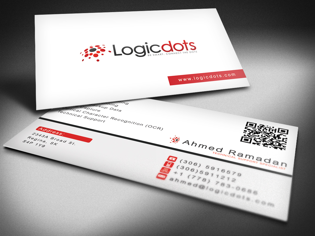 Diseño de Tarjeta de Presentación por FutureDesigne para Logicdots  Solutions | Diseño #2754813