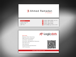 Business Card Design by FutureDesigne for Logicdots  Solutions | Design: #2803025