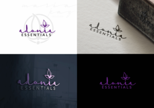 Logo Design by maria-kaz for Adonia Essentials | Design: #17044673