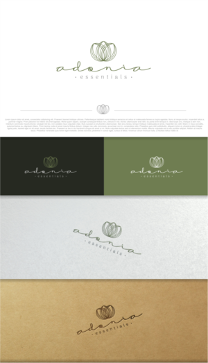 Logo Design by artswolf for Adonia Essentials | Design: #16944227