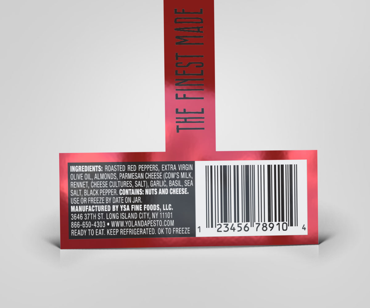 Packaging Design by Cheeky Creative for YSA Fine Foods | Design #2720715