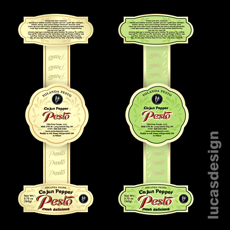 Verpackungs-Design von lucasdesign für YSA Fine Foods | Design #2724026