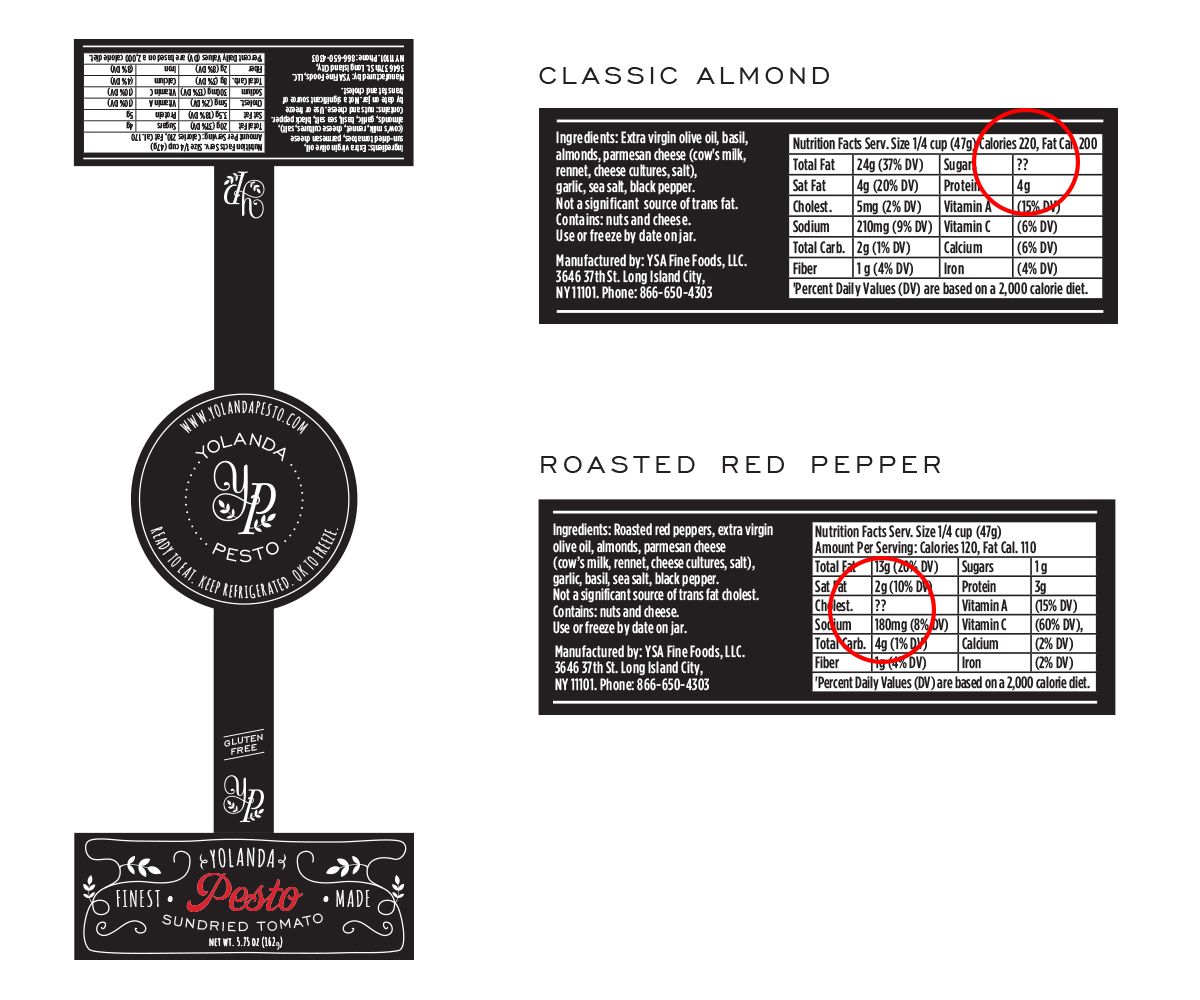 Packaging Design by anavlahovic for YSA Fine Foods | Design #2779618