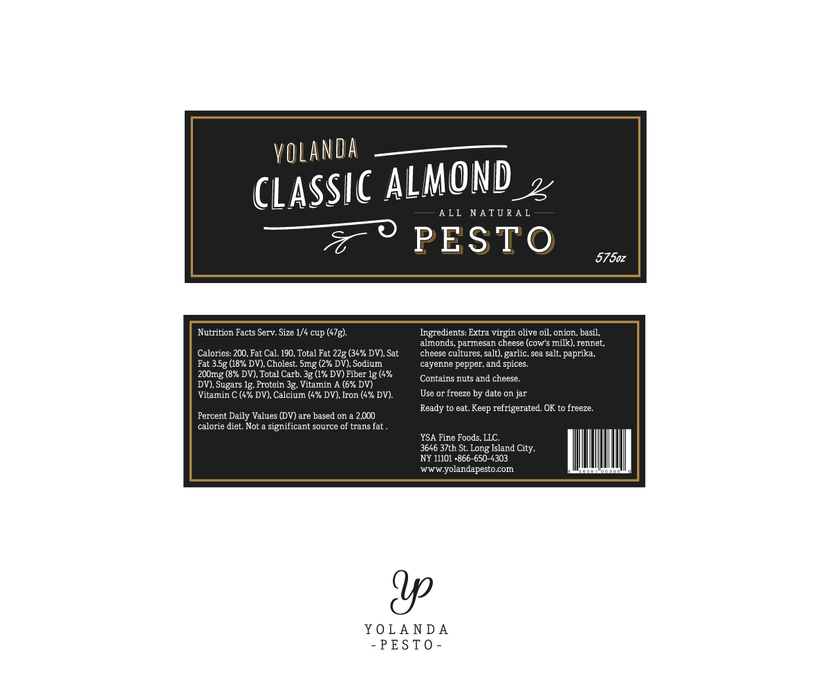 Packaging Design by EsqDesign for YSA Fine Foods | Design #2735312