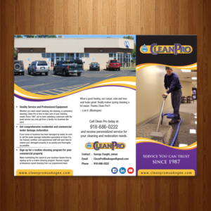 Flyer-Design von theblueart für Clean Pro | Design #16917225