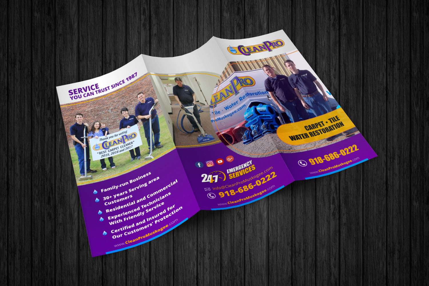 serious masculine cleaning service flyer design for clean pro by clean flyer design
