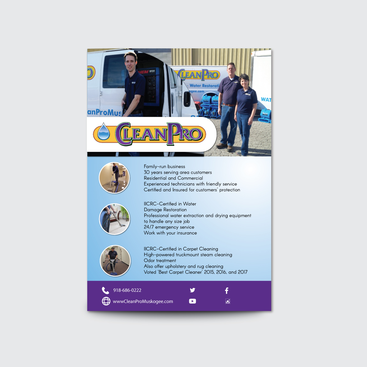 serious masculine cleaning service flyer design for clean pro by clean flyer design