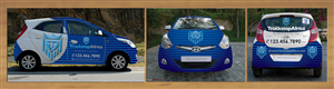 Car Wrap for Fleet Management Business