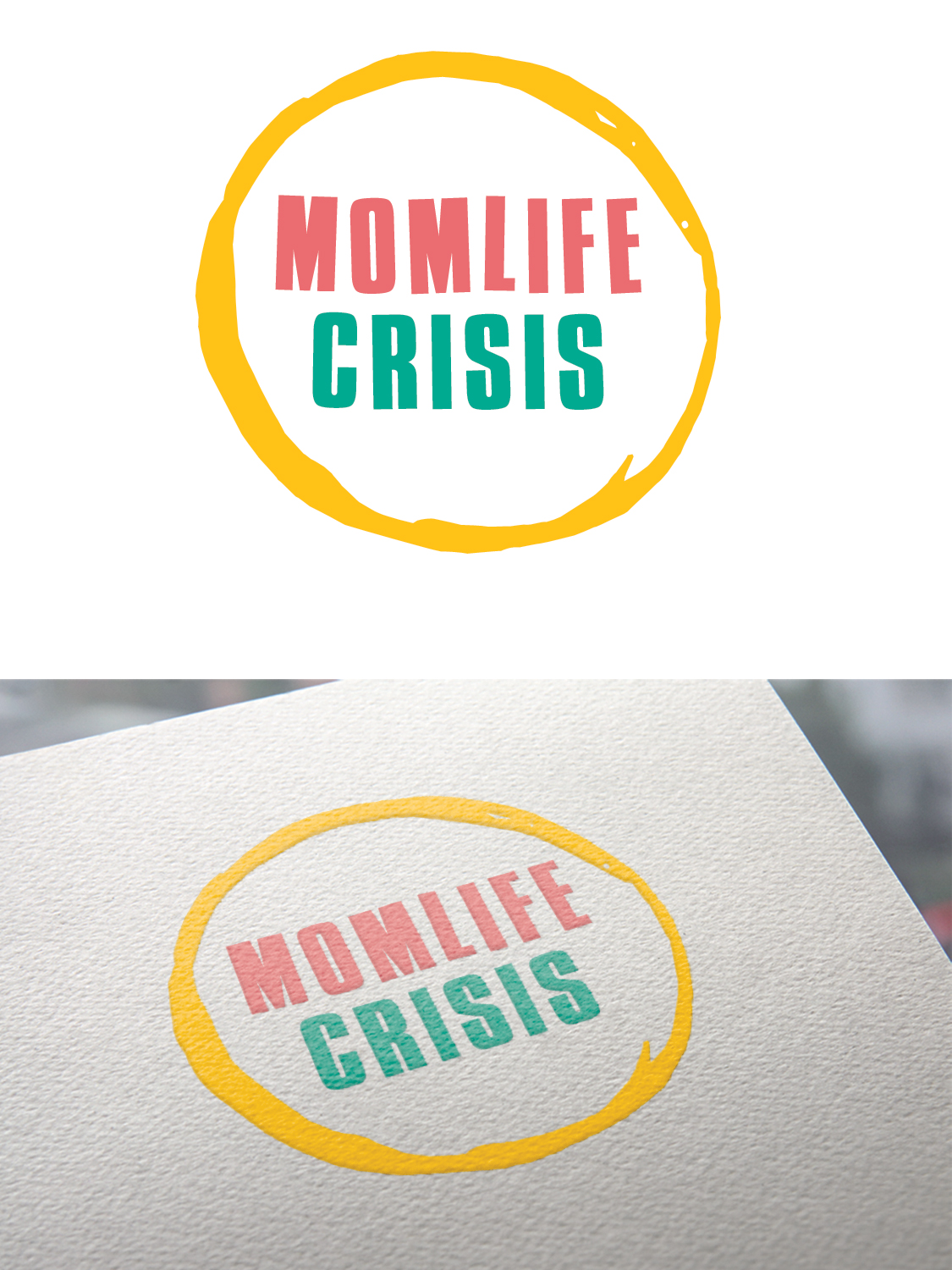 Logo Design by ivo_i_ivanov for MomLife Crisis | Design #16921828