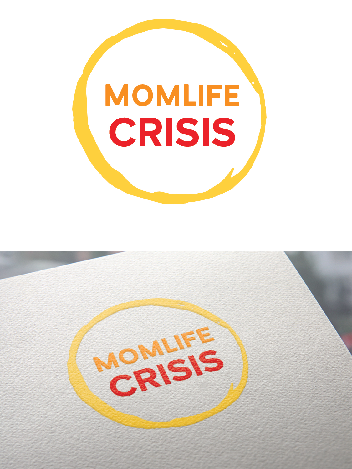 Logo Design by ivo_i_ivanov for MomLife Crisis | Design #16921909