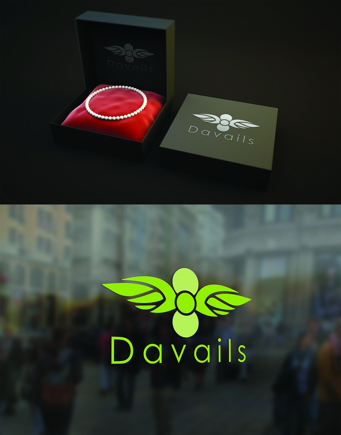 Logo Design by NAVENDU SHARMA for Davails Healing | Design #16921080