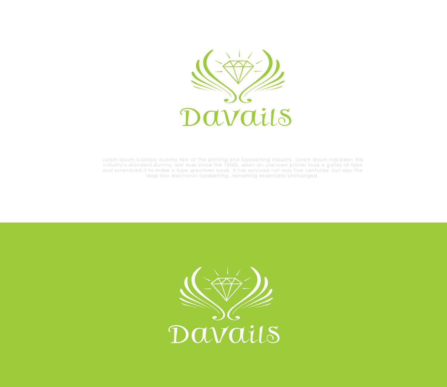 Logo Design by solidinto for Davails Healing | Design #16974943