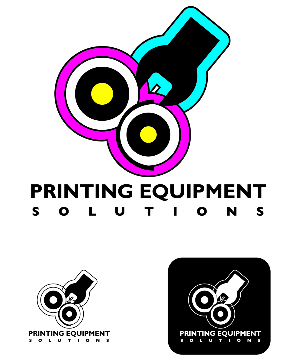 Logo Design by Kcreativ for Printing Equipment Solutions | Design #2703356