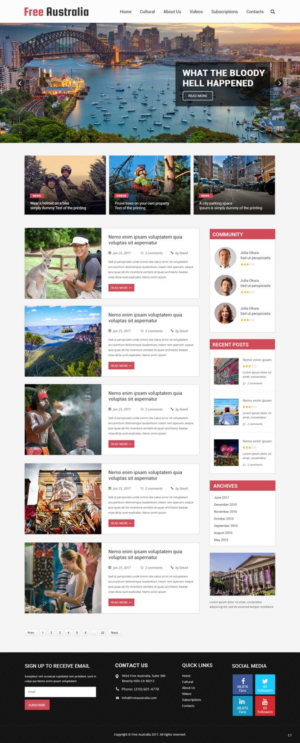 Web Design by pb for Dark Stories Pty Ltd | Design: #16916767