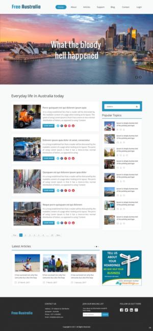 Web Design by pb for Dark Stories Pty Ltd | Design: #16916772