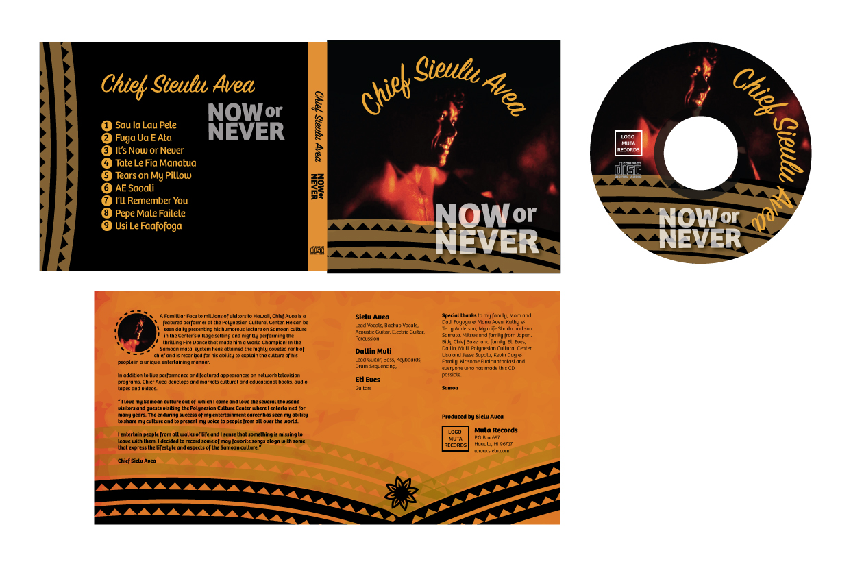 CD Cover Design by oktoten for this project | Design #17051096