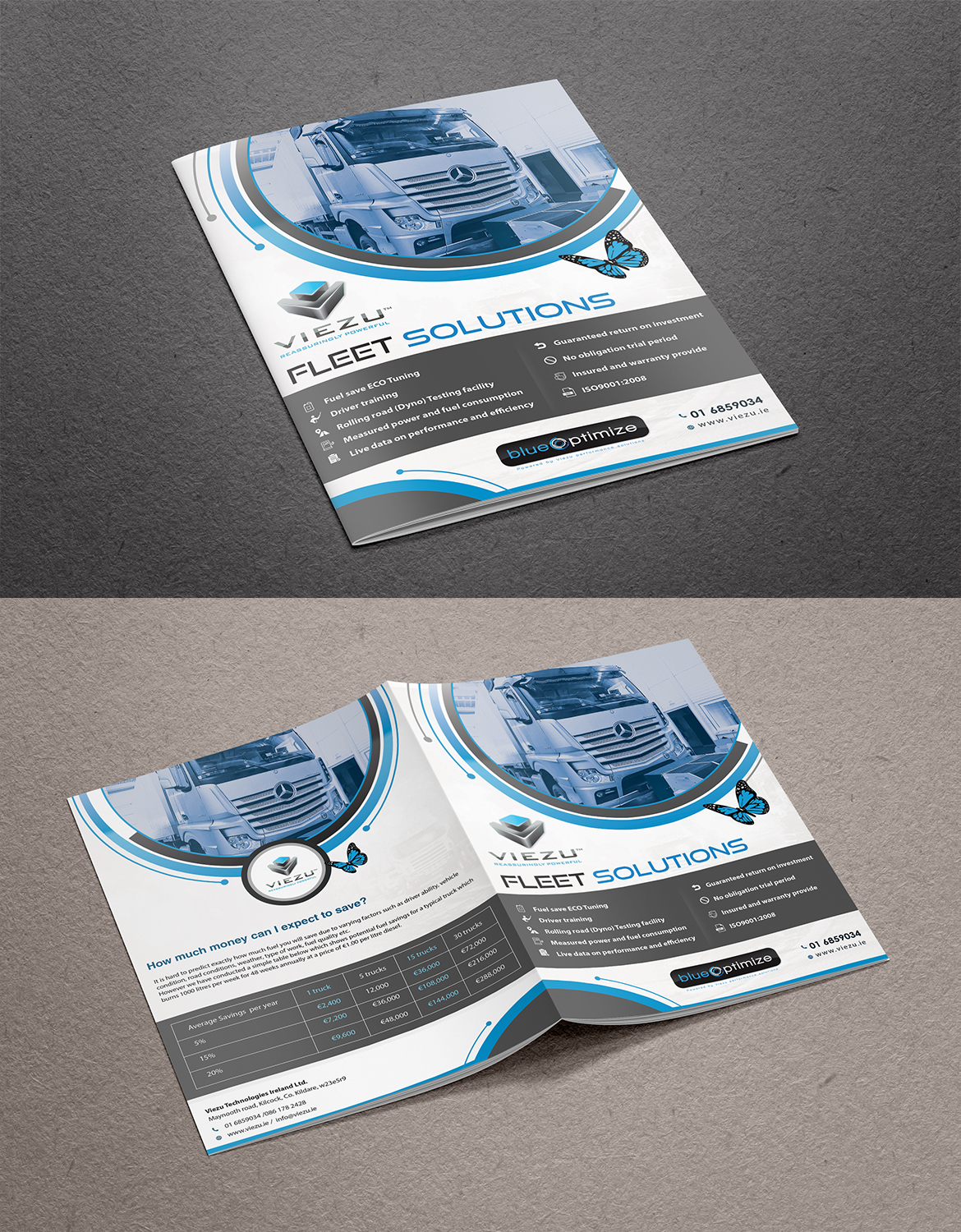 Brochure Design by debdesign for Viezu Technologies Ireland Ltd. | Design #16931735