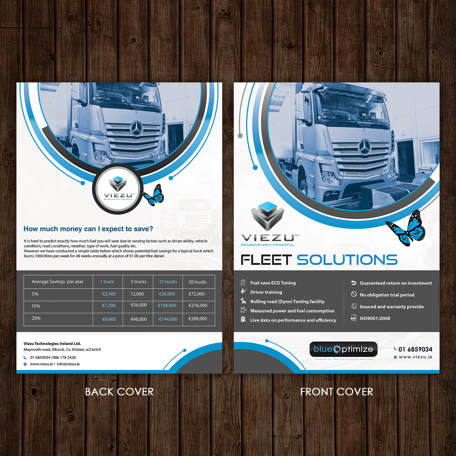 Brochure Design by debdesign for Viezu Technologies Ireland Ltd. | Design #16931757