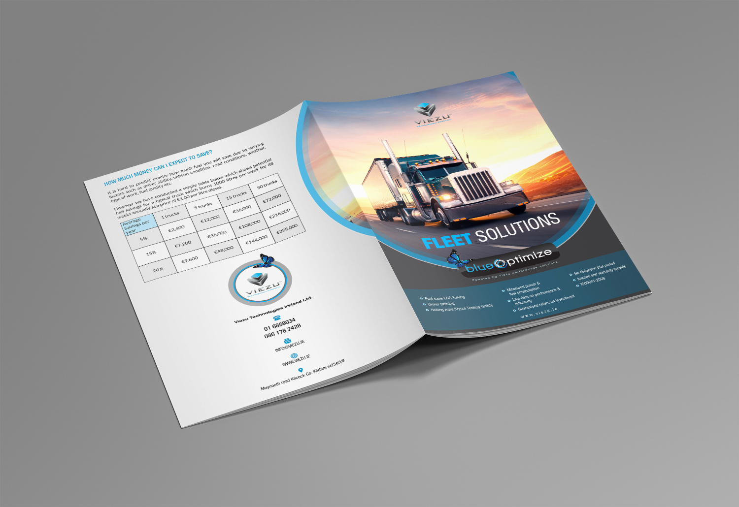 Brochure Design by debdesign for Viezu Technologies Ireland Ltd. | Design #16931812