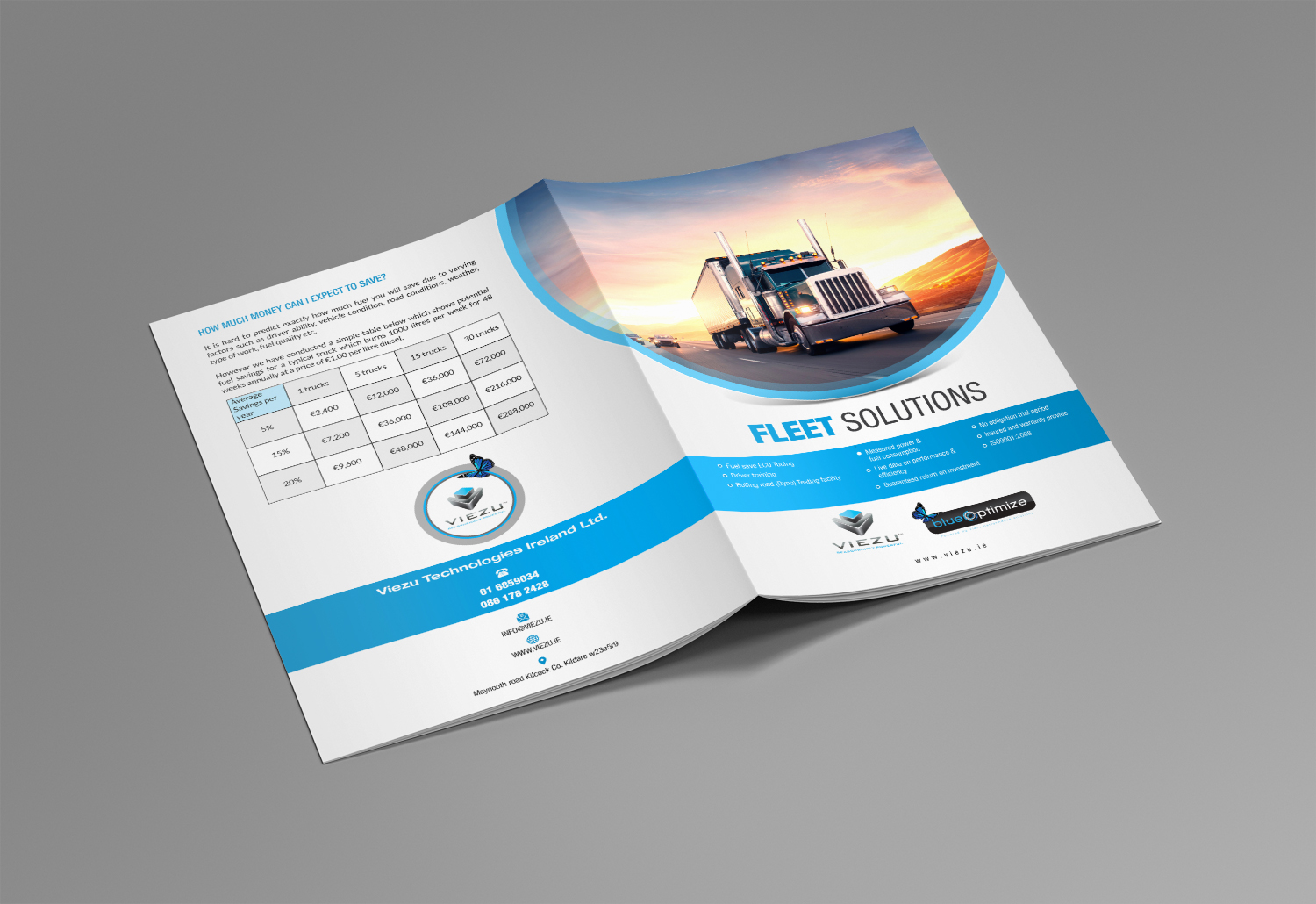 Brochure Design by debdesign for Viezu Technologies Ireland Ltd. | Design #16931813