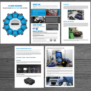 Broschüren-Design von debdesign für Viezu Technologies Ireland Ltd. | Design: #16933195