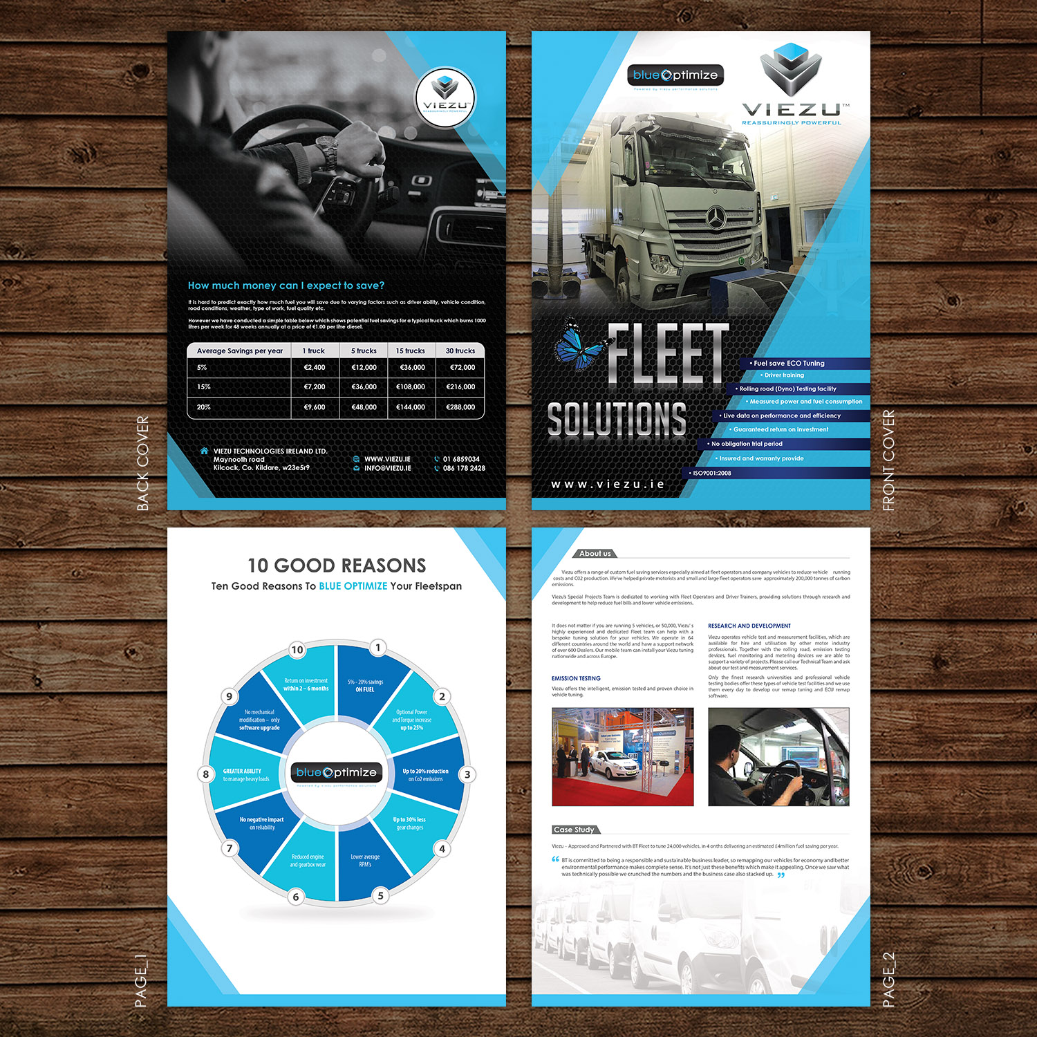 Broschüren-Design von debdesign für Viezu Technologies Ireland Ltd. | Design #16979822