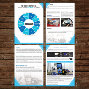 Broschüren-Design von debdesign für Viezu Technologies Ireland Ltd. | Design: #17018316