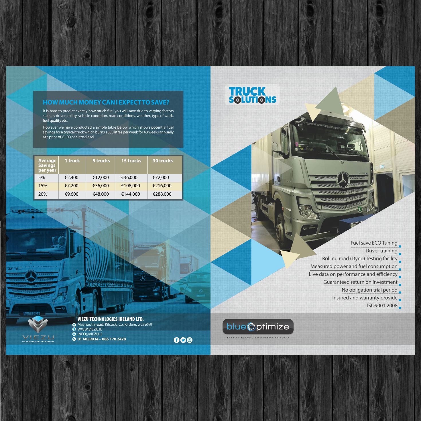 Brochure Design by mdnegi for Viezu Technologies Ireland Ltd. | Design #17014767