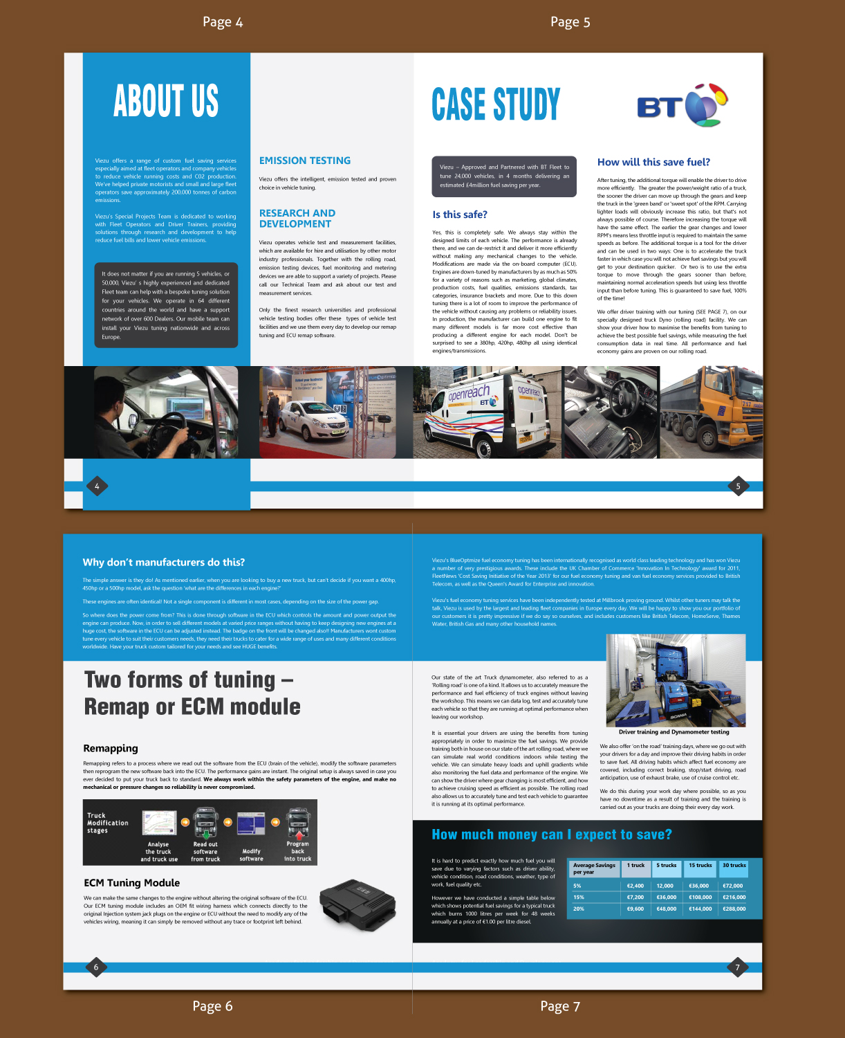 Brochure Design by meet007 for Viezu Technologies Ireland Ltd. | Design #17024075